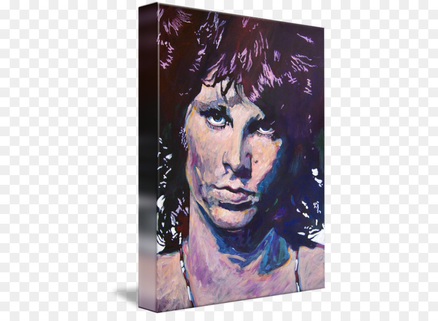 Jim Morrison，Kanvas Cetak PNG