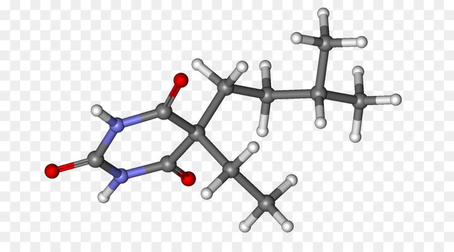 Amobarbital，C11h18n2o3 PNG