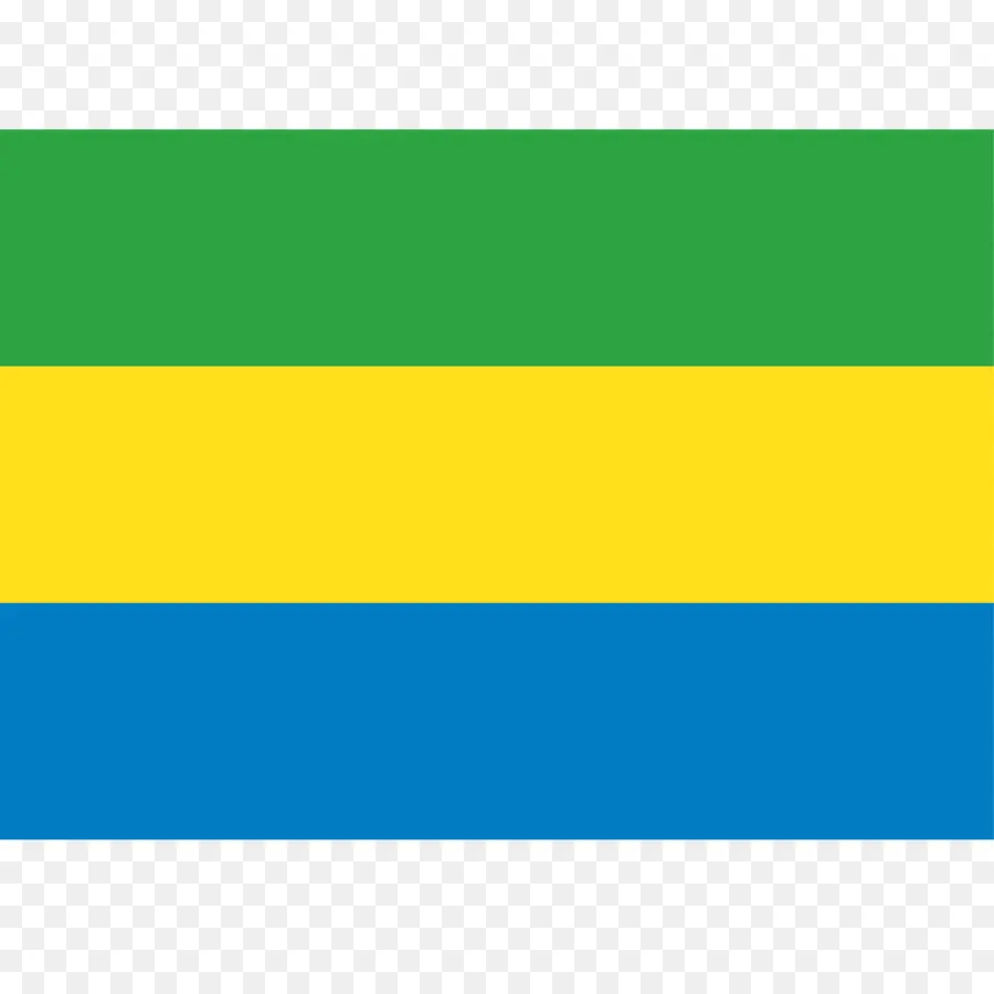 Gabon，Bendera Gabon PNG