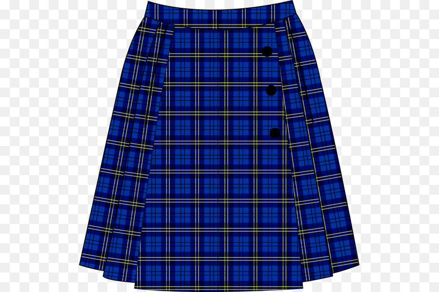 Tartan，Biru Kobalt PNG