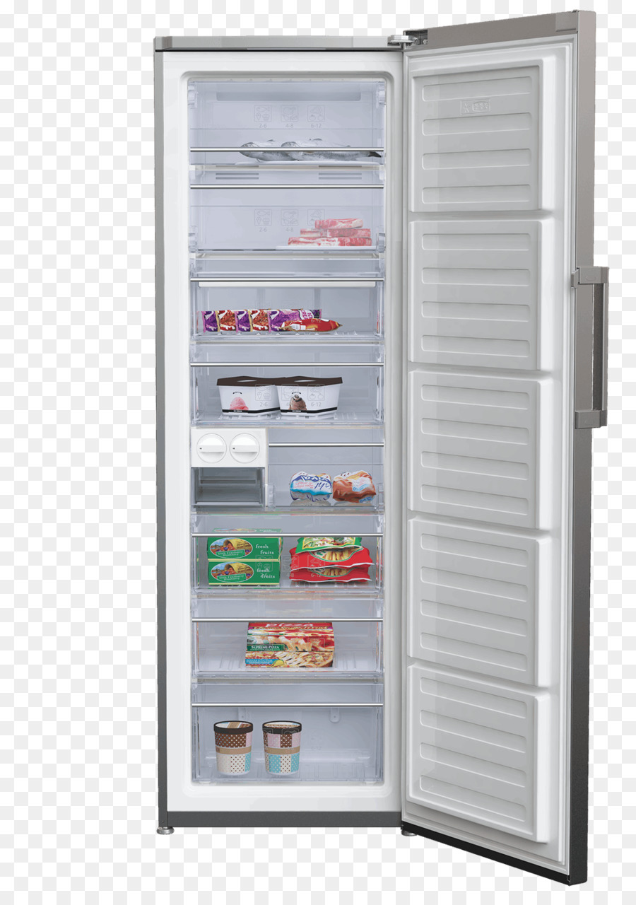 Beko Rfne312e33w，Freezer PNG