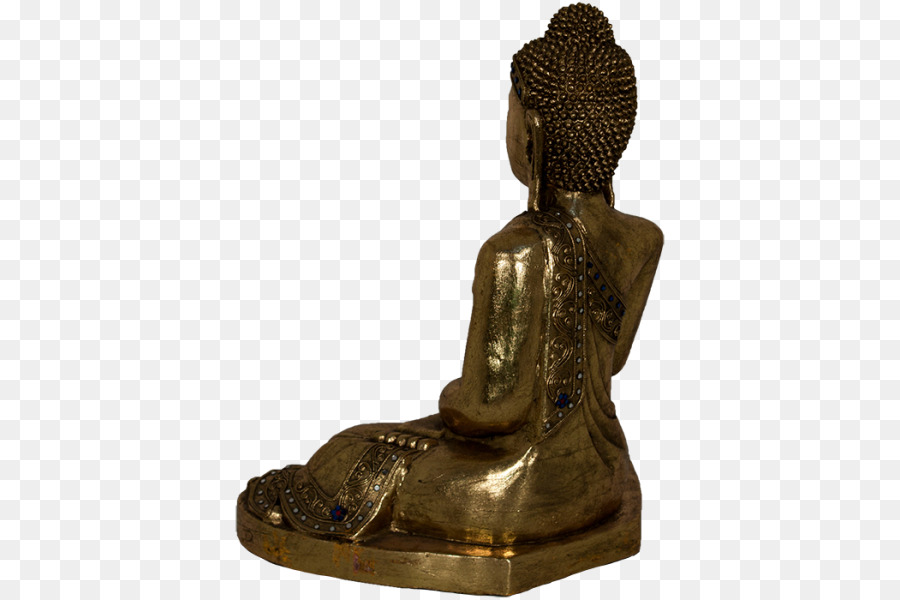 Kepala Buddha，Emas PNG