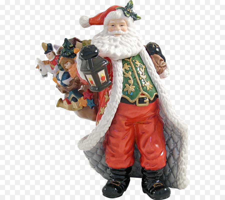 Santa Claus，Ornamen Natal PNG