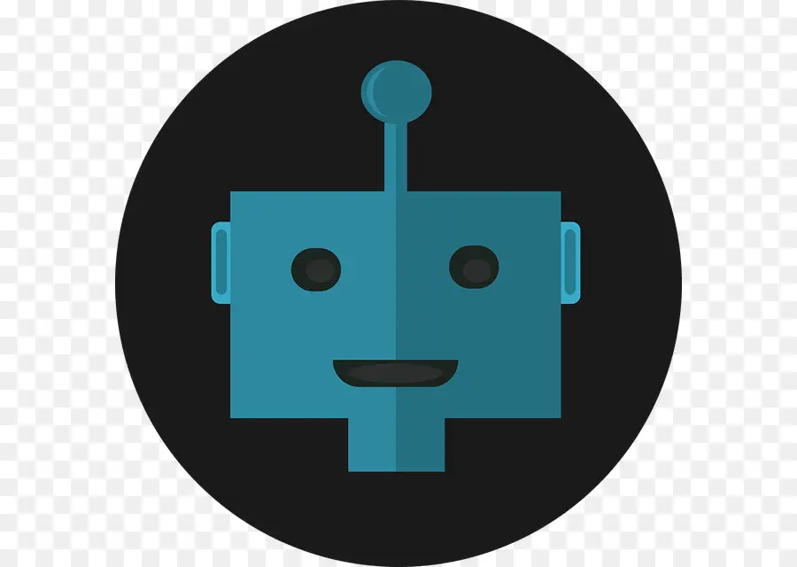 Robot，Biru PNG