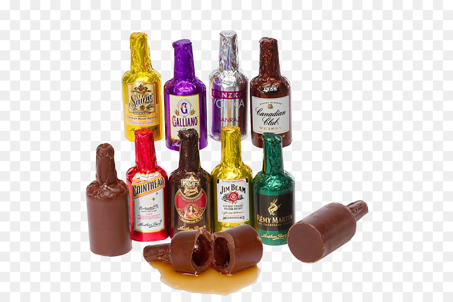 Botol Miniatur，Cokelat PNG