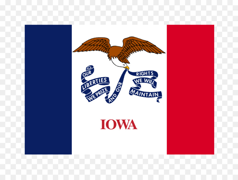 Iowa，Bendera Iowa PNG