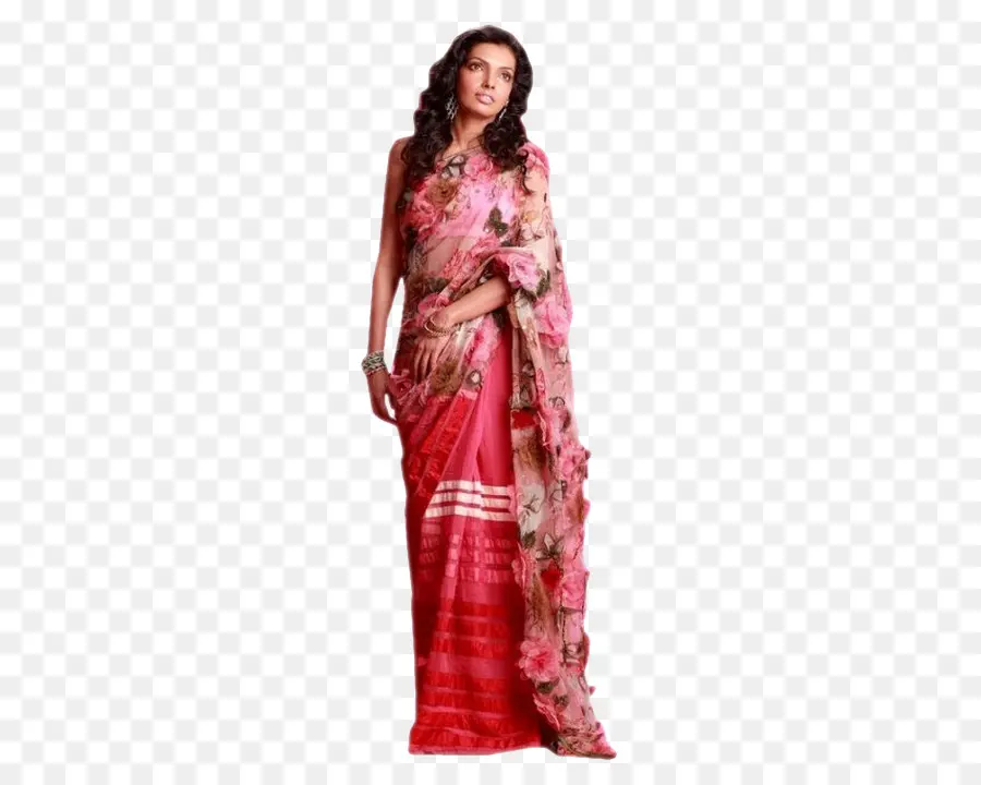 Saree Bunga Merah Muda，Tradisional PNG