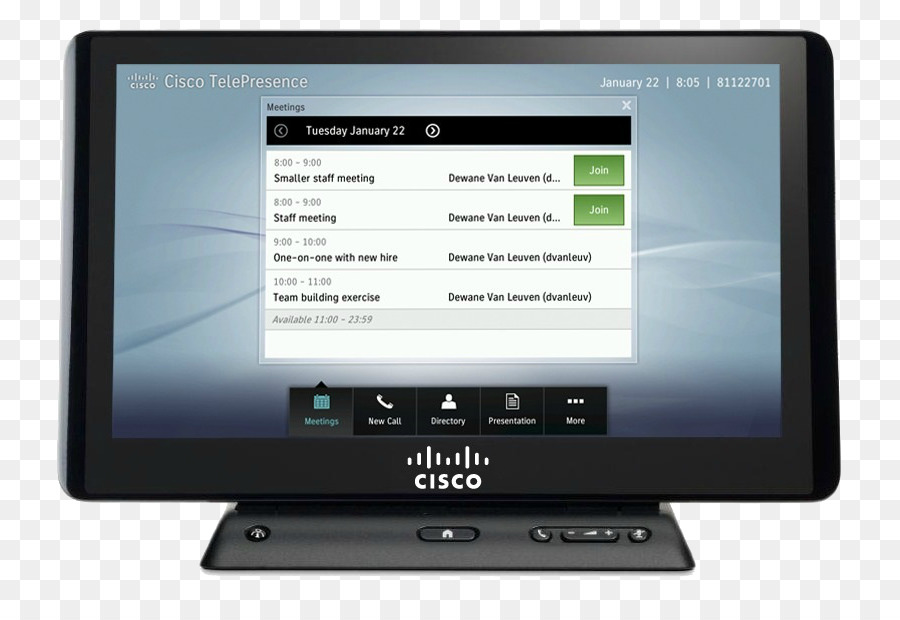 Cisco Telepresence，Kehadiran Terpencil PNG