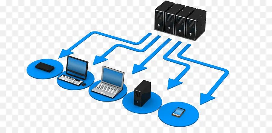 Diagram Jaringan Komputer，Komputer PNG