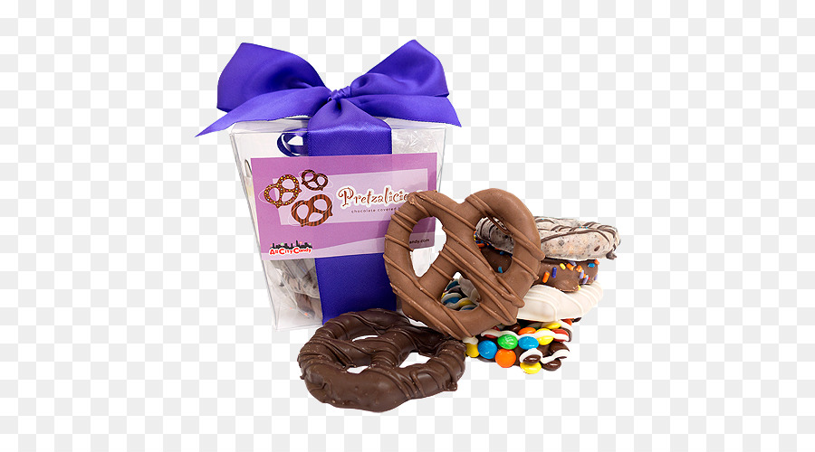 Pretzel，Keranjang Hadiah Makanan PNG