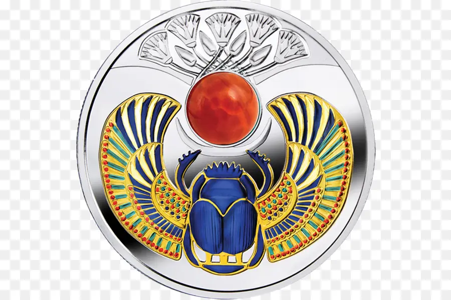 Kumbang Scarab Berwarna Warni，Mesir PNG