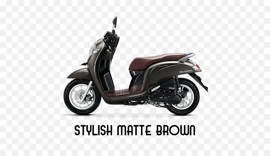 Skuter，Coklat Matte PNG