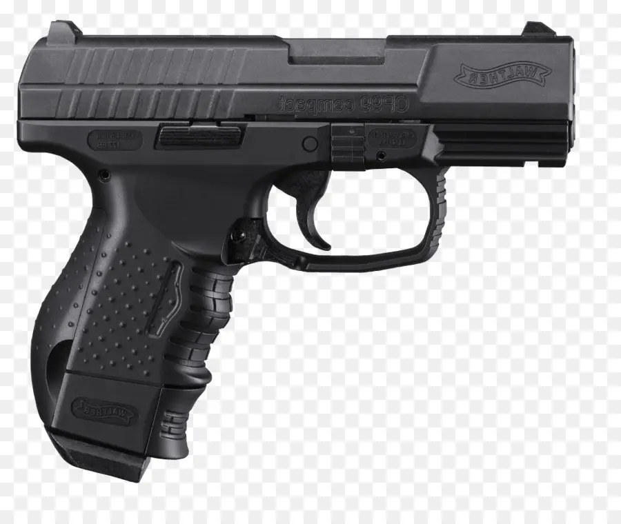 Pistol Hitam，Senjata Api PNG