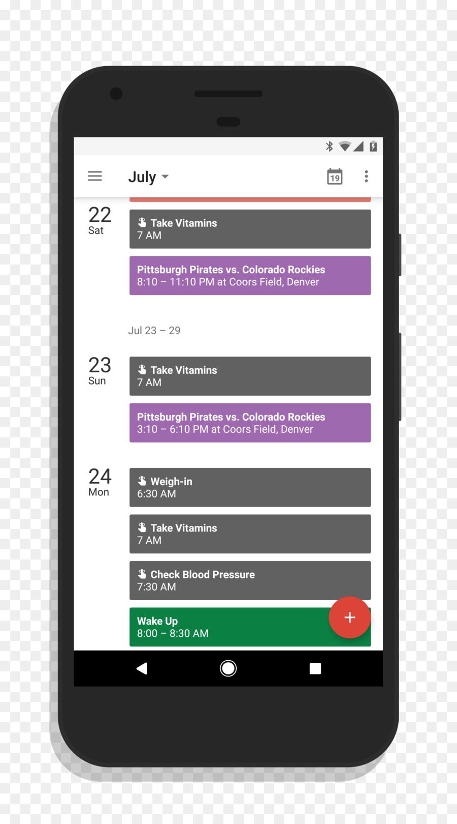 Kalender Ponsel Cerdas，Jadwal PNG