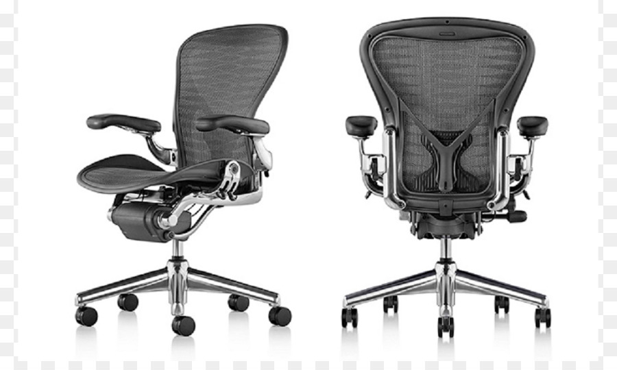 Kursi Aeron，Herman Miller PNG