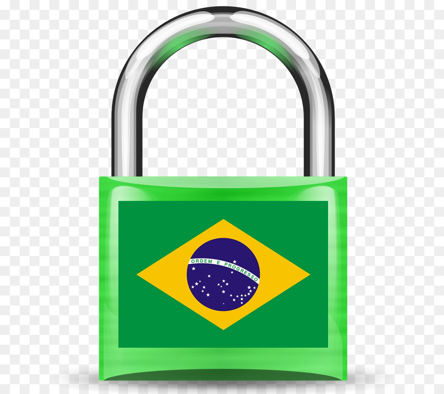 Gembok Bendera Brasil，Gembok PNG