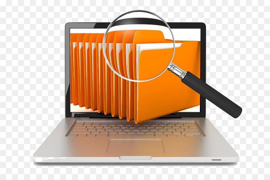 Laptop Dan Folder，Komputer PNG