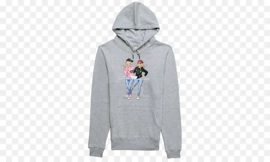 Hoodie Dengan Karakter Kartun，Hoodie PNG