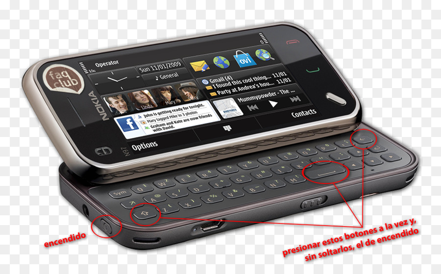 Microsoft Nokia N97 Mini，Nokia C500 PNG