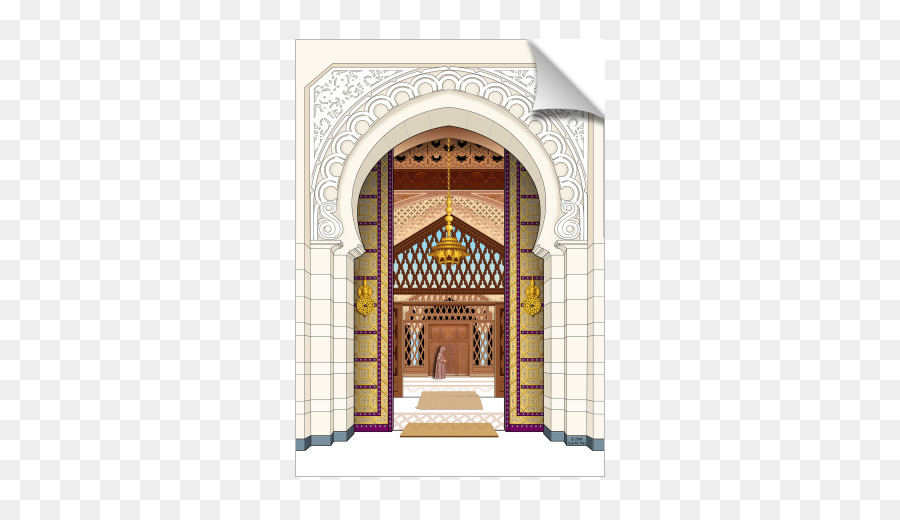 Pintu Berornamen，Lengkungan PNG