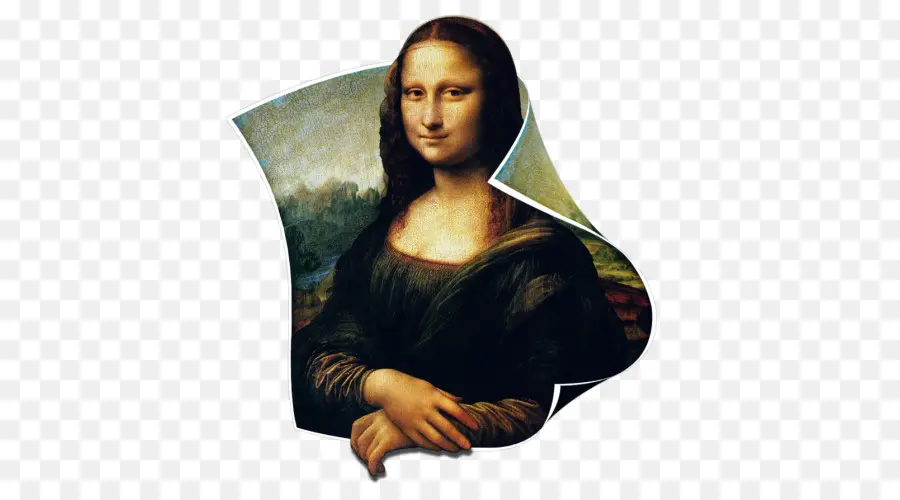 Monalisa，Lukisan PNG