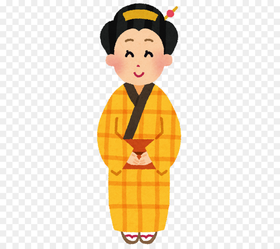 Wanita Di Kimono，Tradisional PNG