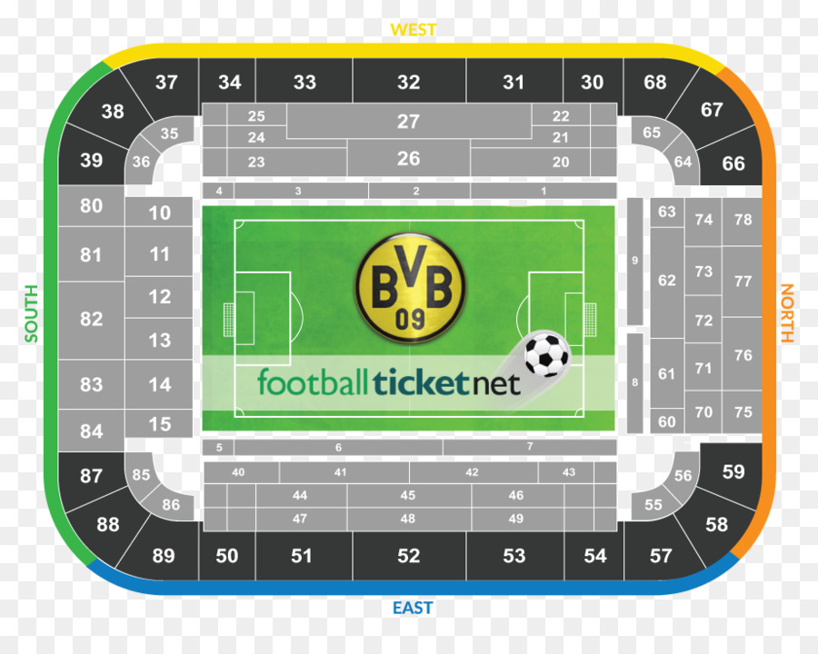 Stadion，Borussia Dortmund PNG