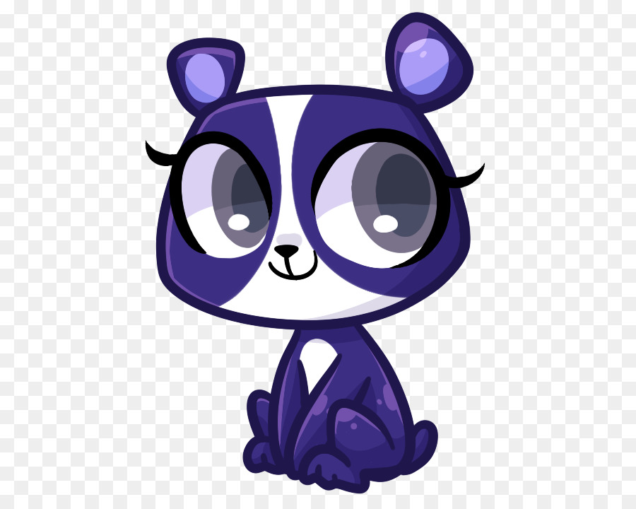 Panda Ungu，Hewan PNG