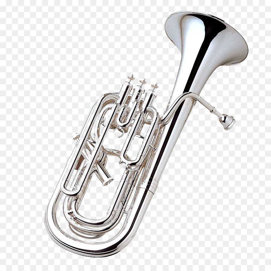 Saxhorn Terompet Bariton Mellophone gambar  png