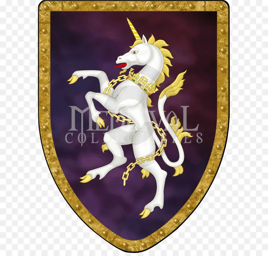 Perisai Unicorn，Heraldik PNG