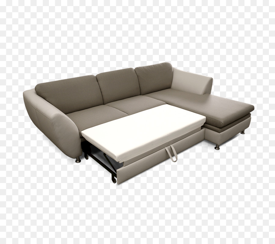 Tempat Tidur Sofa，Coklat Kulit Imitasi D8506 PNG