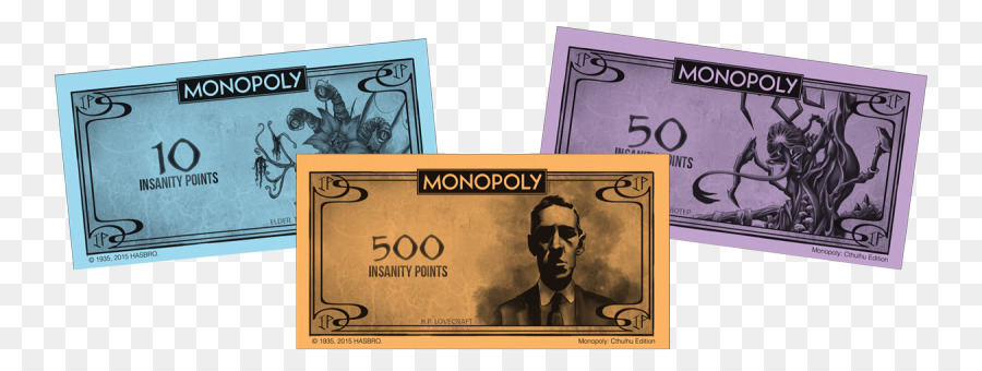 Usaopoly Monopoli, Monopoli, Cthulhu Gambar Png