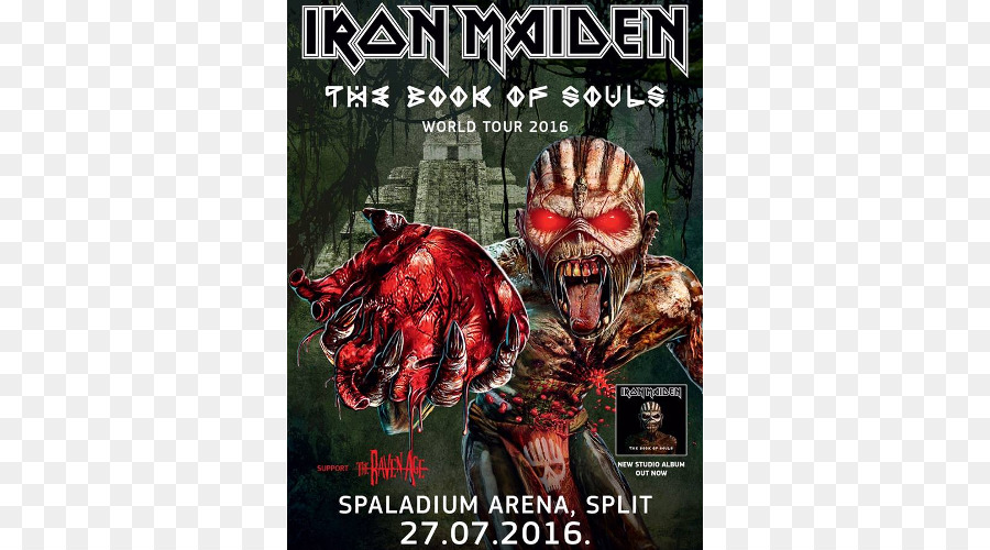 Buku Jiwa Jiwa Tur Dunia，Iron Maiden Wisata PNG