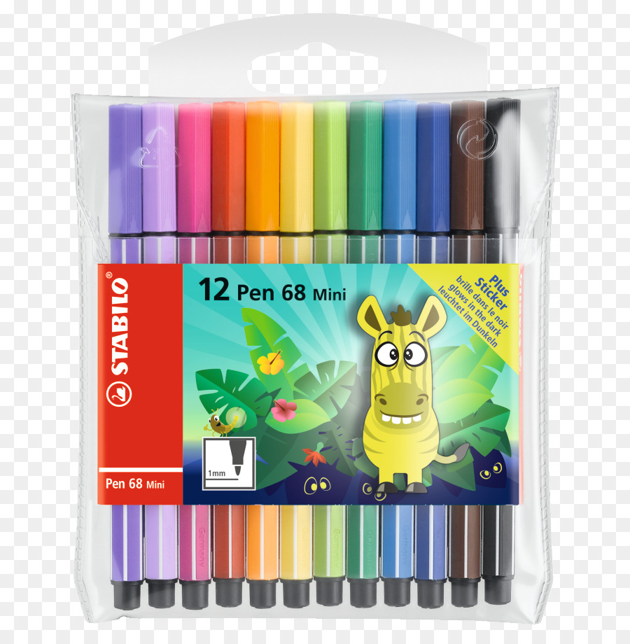 Pena，Swan Stabilo Pen 68 PNG