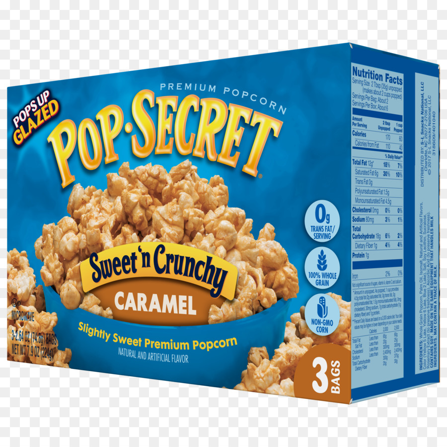 Kotak Popcorn，Camilan PNG