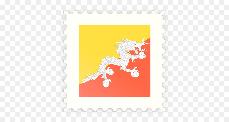 Bhutan，Bendera Bhutan PNG