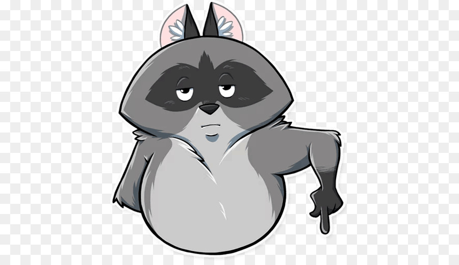 Raccoon，Telegram PNG