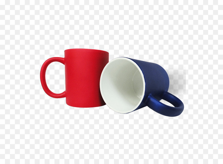 Cangkir Biru Dan Merah，Mug PNG