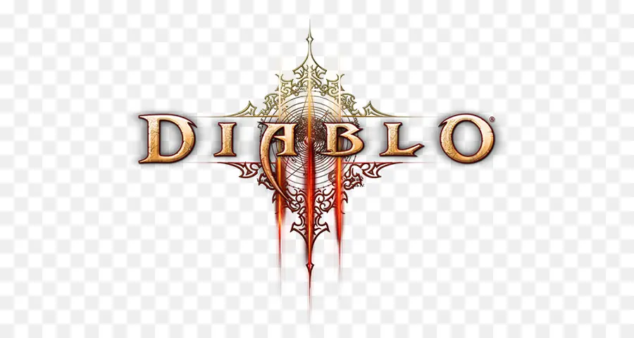 Logo Diablo Iii，Permainan PNG