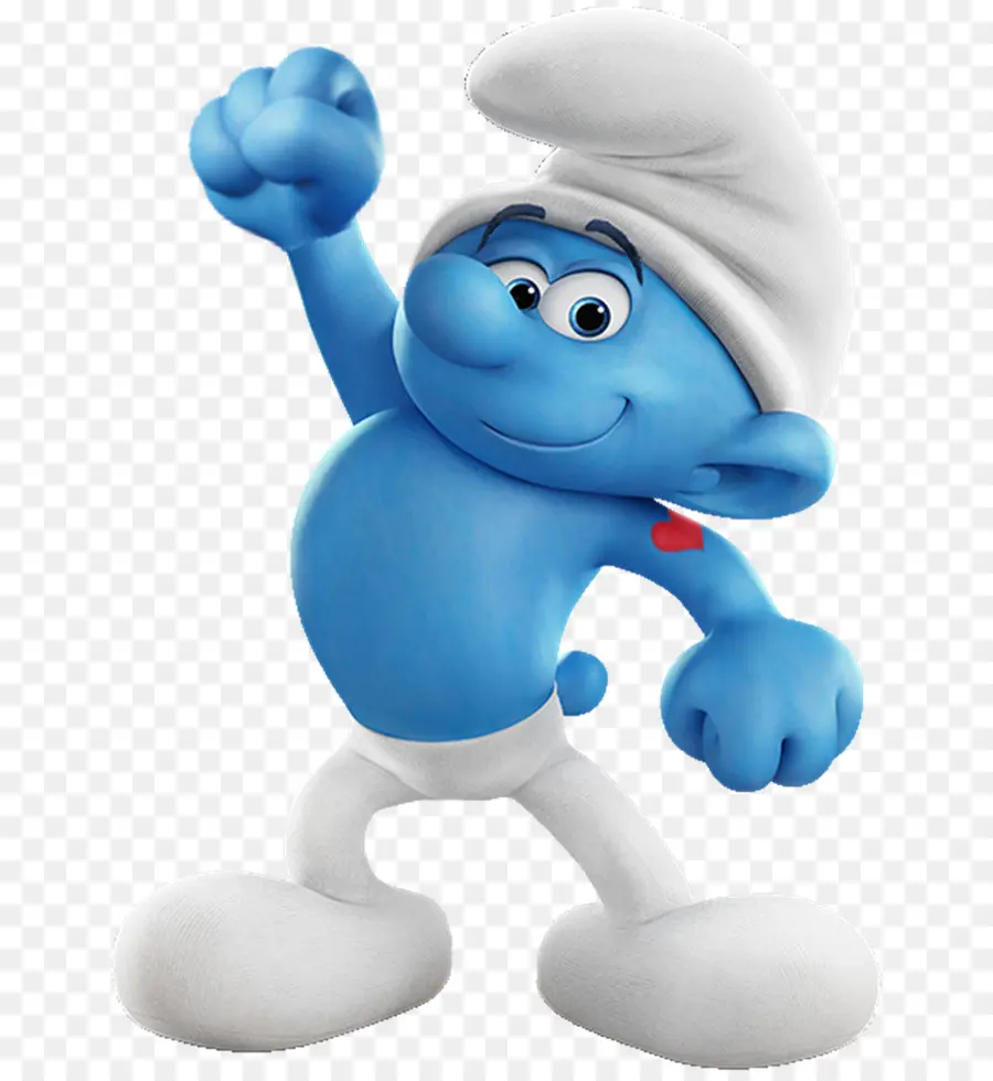 Karakter Smurf，Biru PNG