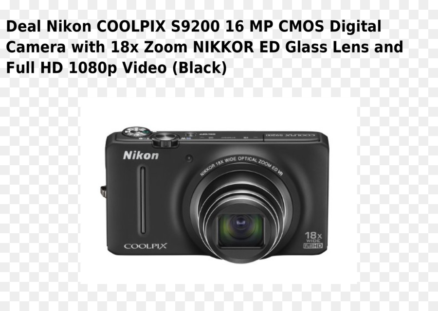 Nikon Coolpix A900，Nikon Coolpix S9200 PNG