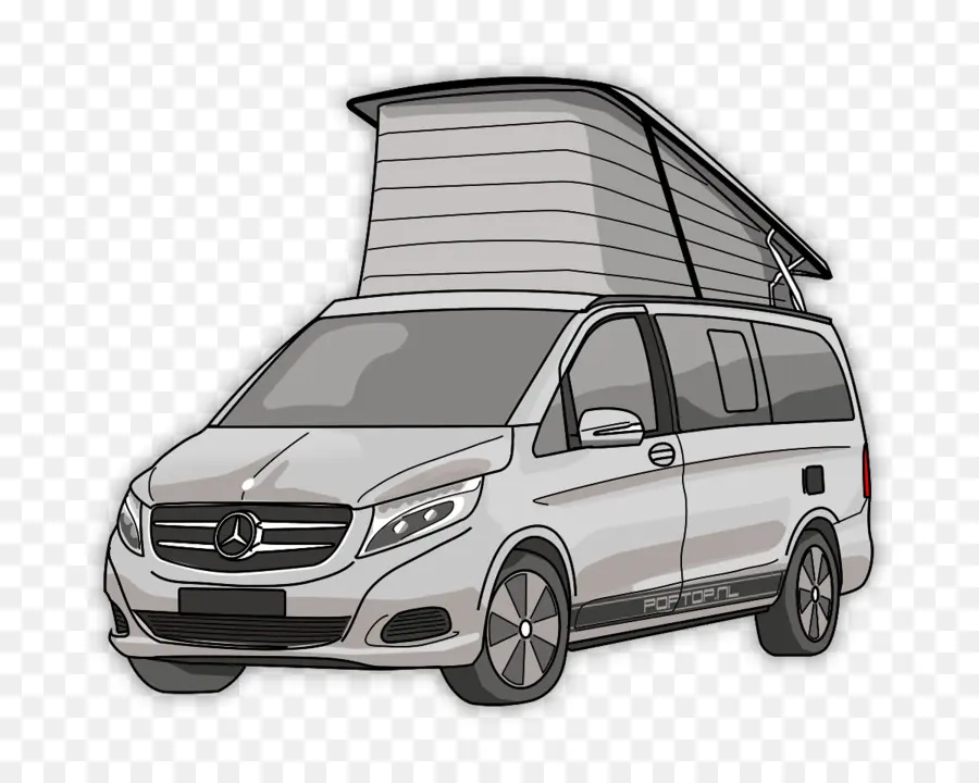 Mercedes Van，Mobil PNG