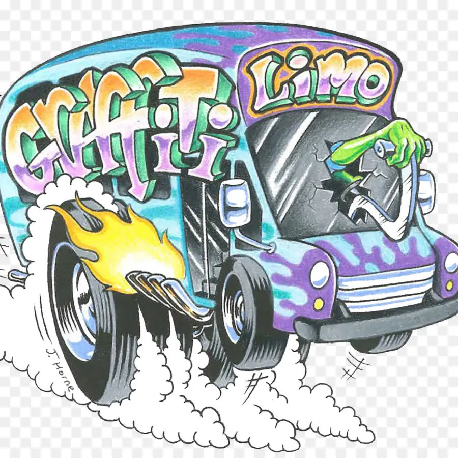 Limo Grafiti，Truk PNG