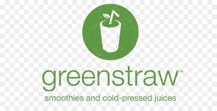 Logo Sedotan Hijau，Smoothie PNG