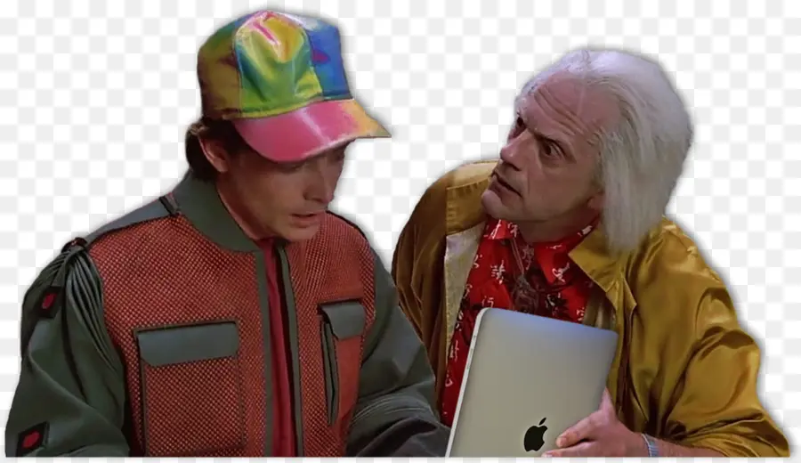 Marty Mcfly，Dr Emmett Brown PNG