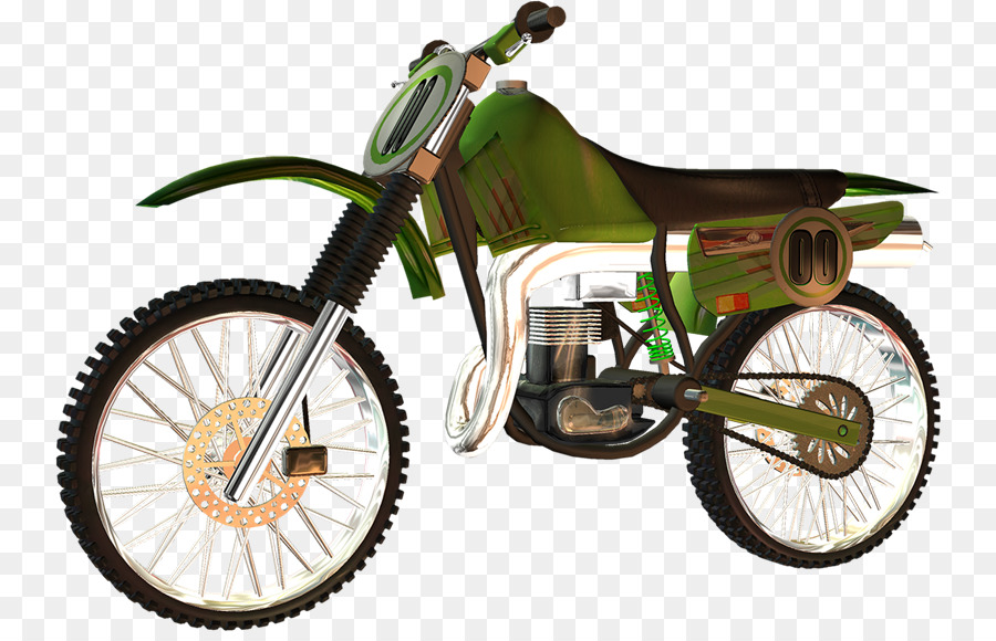 Sepeda Motor Hijau，Sepeda PNG