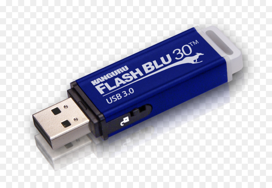 Kanguru Flashblu 30，Kanguru Ss3 Usb 30 Flash Drive 16gb Dengan Fisik Write Protect Switch PNG