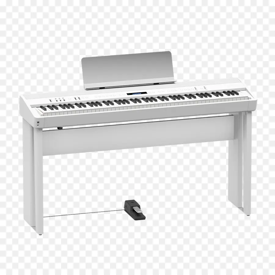 Piano Digital Putih，Papan Ketik PNG