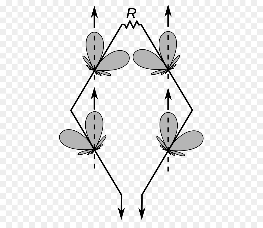 Antena Belah Ketupat，Antena PNG