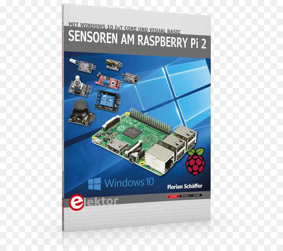 Sensoren Aan De Raspberry Pi 2 Bertemu Windows 10 Iot Core En Visual Basic，Mikrokontroler PNG